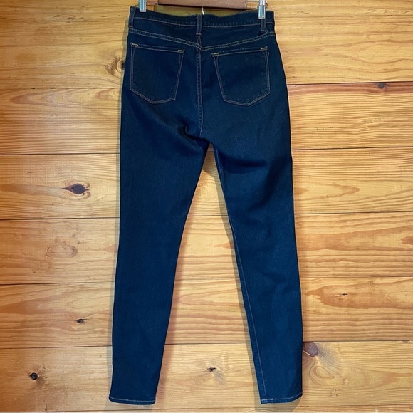 J Brand Maria High Rise Skinny Jeans in Starless Dark Wash 29 - Picture 3 of 14
